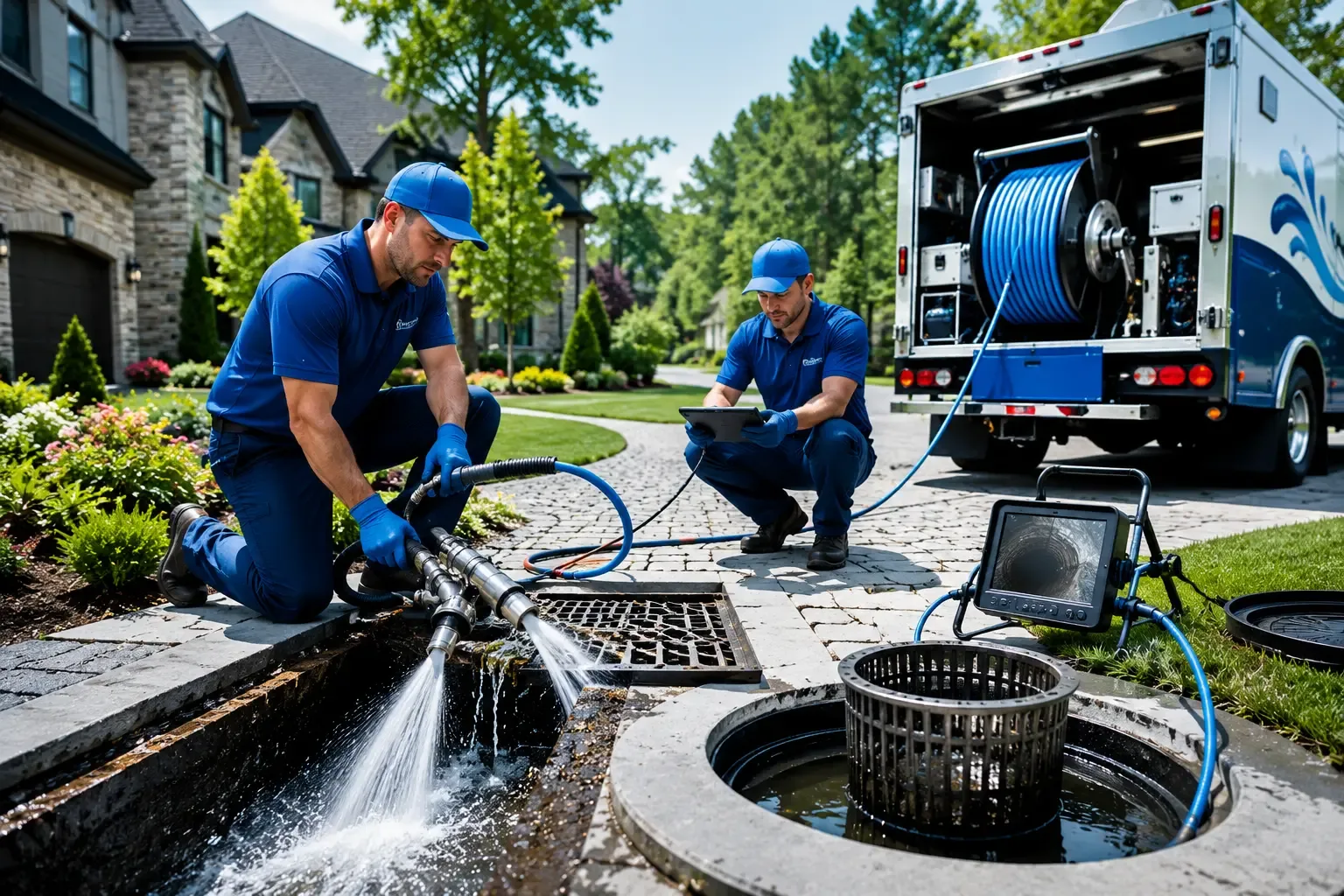 Local outdoor drain cleaning professionals in Titusville, PA